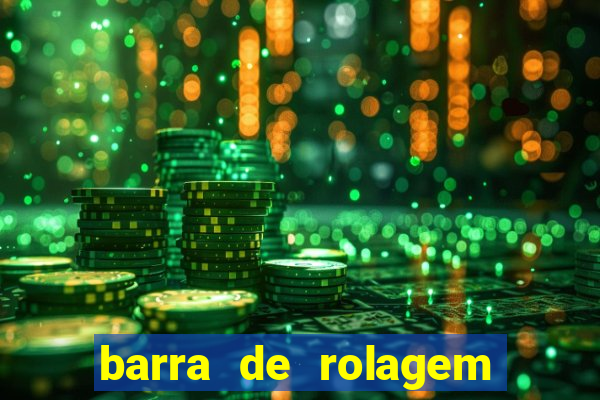 barra de rolagem descendo sozinha win10